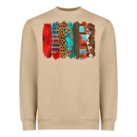 Mushroom mexican brushstroke Heavyweight Sweatshirt - Zillion Design Studio