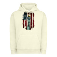 Statue Of Liberty Torch Urban Hoodie | Teevron