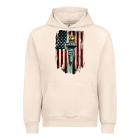 Sandshell statue of liberty torch Urban Hoodie - BarkalooDesign