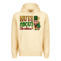 Pina Colada Nuts about Christmas Nutcracker Premium Hoodie - NancyCooperArtShop