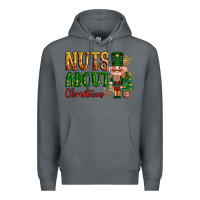 Rock Nuts about Christmas Nutcracker Premium Hoodie - NancyCooperArtShop
