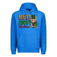 True Royal Nuts about Christmas Nutcracker Premium Hoodie - NancyCooperArtShop