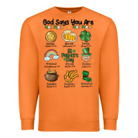 Carrot god says you are st patrick's day Premium Sweatshirt - MaliasSmallBusiness