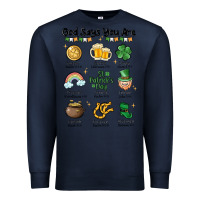 Navy god says you are st patrick's day Premium Sweatshirt - MaliasSmallBusiness