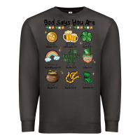 Smoke god says you are st patrick's day Premium Sweatshirt - MaliasSmallBusiness