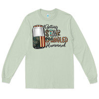 Matcha getting star spangled hammered Long Sleeve Tee - CowhideDigitalArt