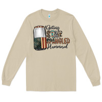 Mushroom getting star spangled hammered Long Sleeve Tee - CowhideDigitalArt