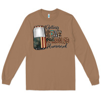 Toasted Coconut getting star spangled hammered Long Sleeve Tee - CowhideDigitalArt