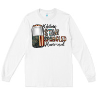 White getting star spangled hammered Long Sleeve Tee - CowhideDigitalArt