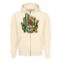 Sandshell cactus gnomes Zipper Hoodie - JahusDesignShop