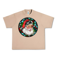 Burro Christmas Santa Claus Urban Heavy Tee - RanaPortraitStore