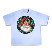 Grape Ice Christmas Santa Claus Urban Heavy Tee - RanaPortraitStore