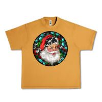 Peanut Butter Christmas Santa Claus Urban Heavy Tee - RanaPortraitStore