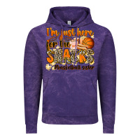 Cloud Purple im just here for the snacks basketball sister Vintage Hoodie - Zillion Design Studio