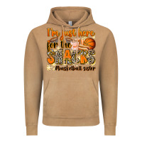 Vintage Camel im just here for the snacks basketball sister Vintage Hoodie - Zillion Design Studio