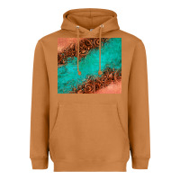 Meerkat leather turquoise glitter tumbler Heavyweight Hoodie - Jasminsmagicworld