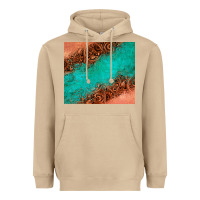 Mushroom leather turquoise glitter tumbler Heavyweight Hoodie - Jasminsmagicworld
