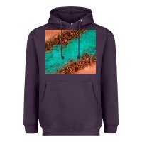 Plum leather turquoise glitter tumbler Heavyweight Hoodie - Jasminsmagicworld