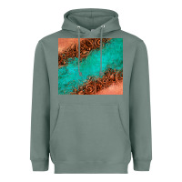 Sage leather turquoise glitter tumbler Heavyweight Hoodie - Jasminsmagicworld
