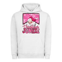 Pigment Lunar Rock pink Christmas junkie Santa Claus Urban Hoodie - Jasminsmagicworld