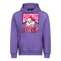 Tulip pink Christmas junkie Santa Claus Urban Hoodie - Jasminsmagicworld