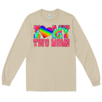 Mushroom i love my two moms Long Sleeve Tee - HRA Design Shop
