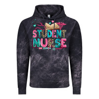 Cloud Black student nurse Vintage Hoodie - Zillion Design Studio