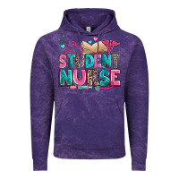 Cloud Purple student nurse Vintage Hoodie - Zillion Design Studio