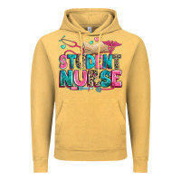 Vintage Mustard student nurse Vintage Hoodie - Zillion Design Studio