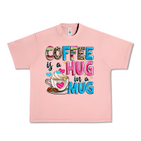 Salmon coffee is a hug in a Urban Heavy Tee - Zillion Design Studio