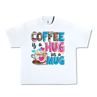 White coffee is a hug in a Urban Heavy Tee - Zillion Design Studio