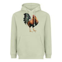 Matcha American Game Rooster Heavyweight Hoodie - LillyAllenDesigns