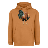 Meerkat American Game Rooster Heavyweight Hoodie - LillyAllenDesigns