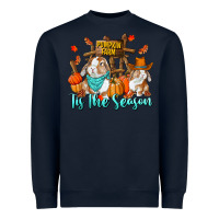 Navy Tis The Season Heavyweight Sweatshirt - RanaPortraitStore