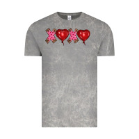 Cloud Rock valentine's day xoxo heart balloon Vintage Tee - RanaPortraitStore