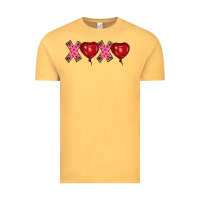 Vintage Mustard valentine's day xoxo heart balloon Vintage Tee - RanaPortraitStore