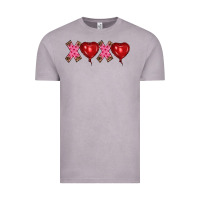 Vintage Zinc valentine's day xoxo heart balloon Vintage Tee - RanaPortraitStore