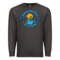Smoke making memories at a time Premium Sweatshirt - MaliasSmallBusiness