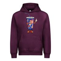 Mauve Wine 4th of july coca Urban Hoodie - BarkalooDesign