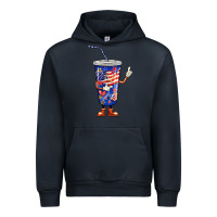 Navy 4th of july coca Urban Hoodie - BarkalooDesign