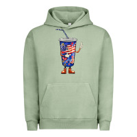 Pigment Oil Green 4th of july coca Urban Hoodie - BarkalooDesign