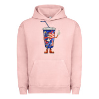 Pigment Salmon 4th of july coca Urban Hoodie - BarkalooDesign