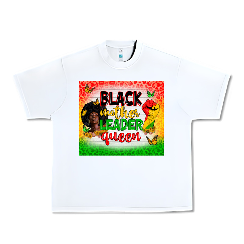 Black Mother Leader Urban Heavy Tee by Zillion Design Studio | Teevron