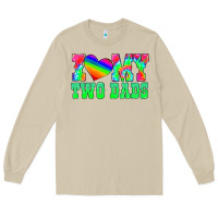 Mushroom i love my two dads Long Sleeve Tee - HRA Design Shop