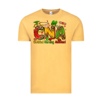 Vintage Mustard certified nursing assistant juneteenth Vintage Tee - Zillion Design Studio