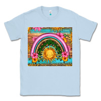 Dusty Blue summer rainbow Classic Tee - HRA Design Shop