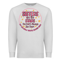 Dove Grey sisters are like stars you can't always see them Premium Sweatshirt - MaliasSmallBusiness