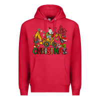 Cardinal I Dig Christmas Premium Hoodie - MaliasSmallBusiness