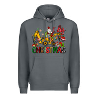 Rock I Dig Christmas Premium Hoodie - MaliasSmallBusiness
