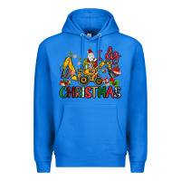 True Royal I Dig Christmas Premium Hoodie - MaliasSmallBusiness